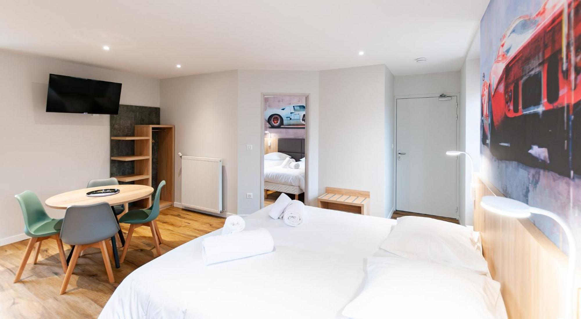 Malicorn' Appart-Hotel Malicorne-sur-Sarthe Zimmer foto