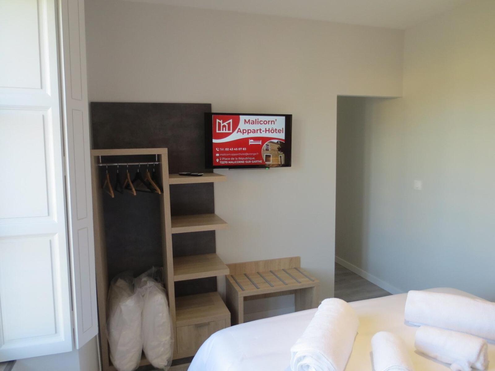 Malicorn' Appart-Hotel Malicorne-sur-Sarthe Zimmer foto